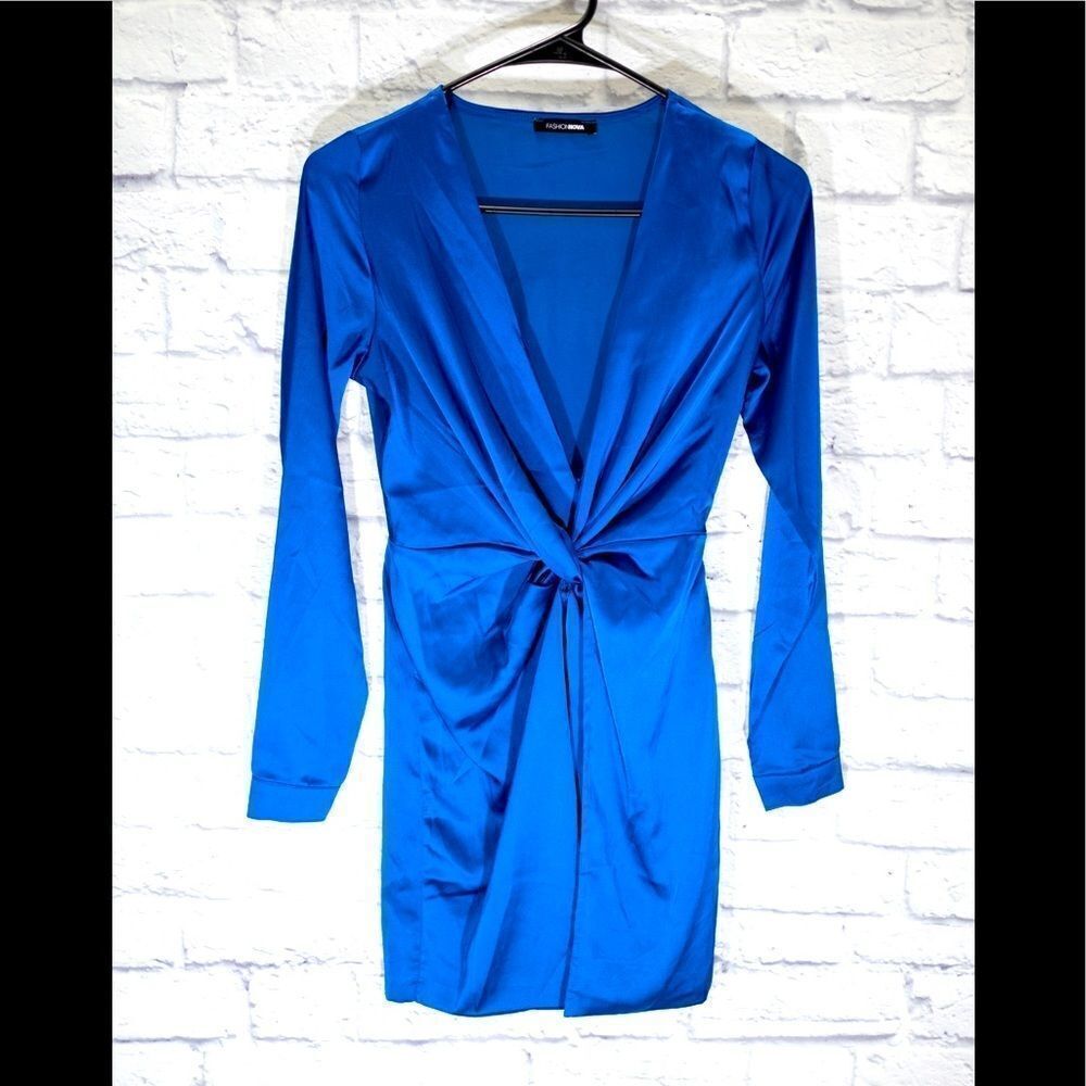 FASHION Nova • royal blue dress
